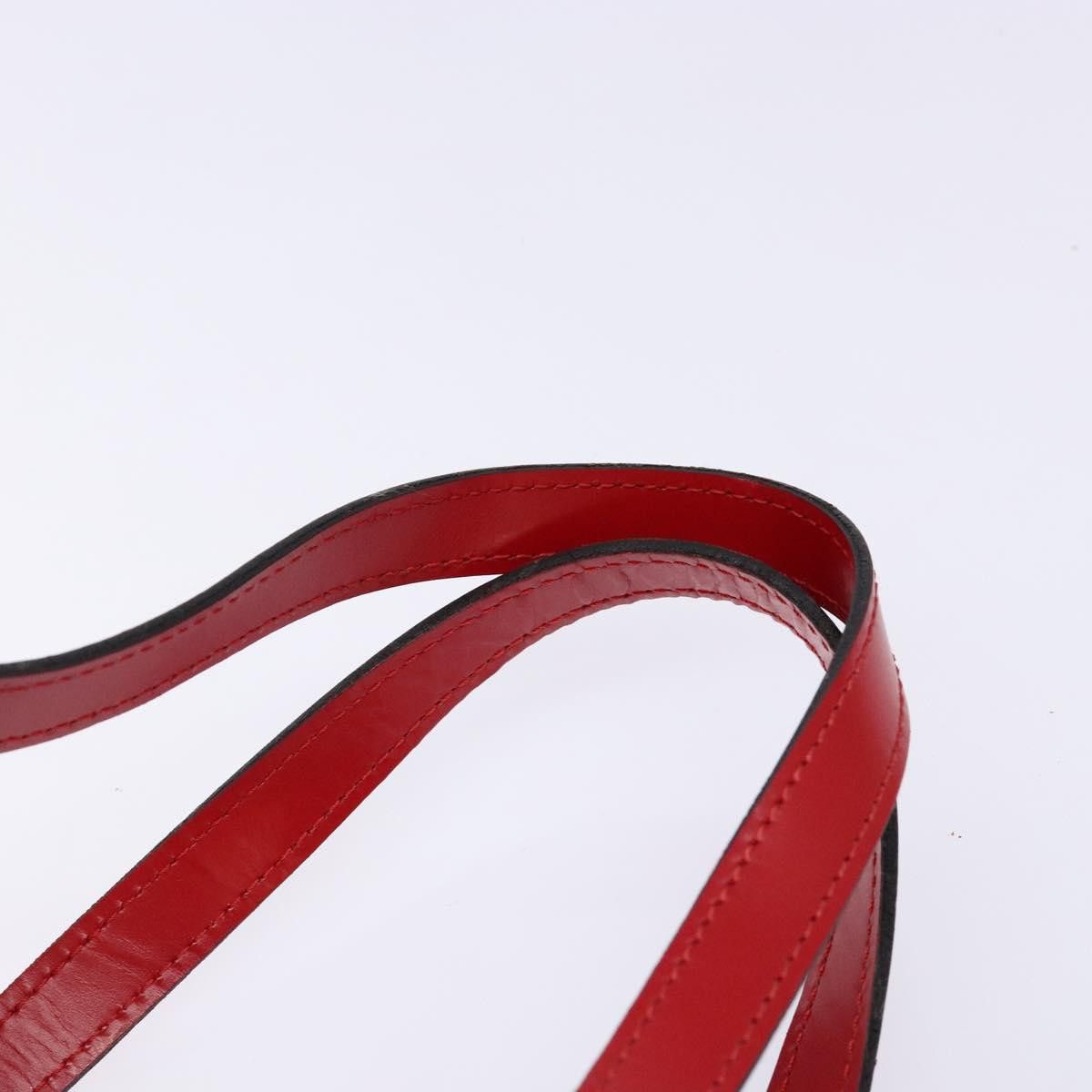 Louis Vuitton LOUIS VUITTON Epi Soufflot Hand Bag Red M52227 Size ONE SIZE - 8 Thumbnail