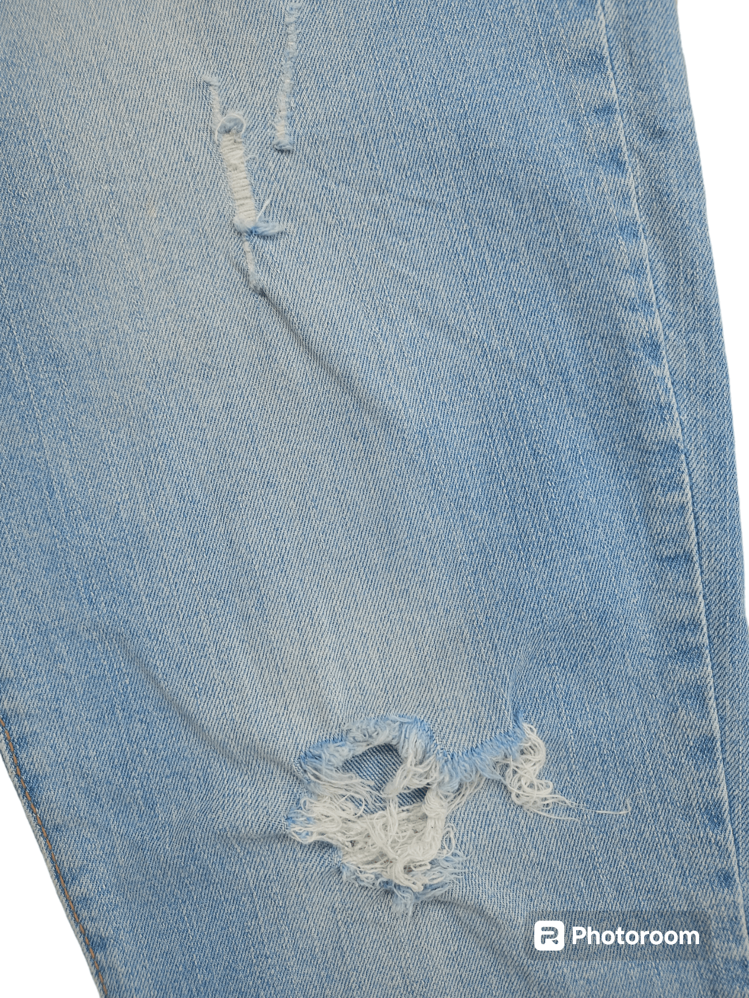 Levi's Levi's Borrowed from The Boys Light Blue Distressed Denim Size 30" / US 8 / IT 44 - 4 Thumbnail