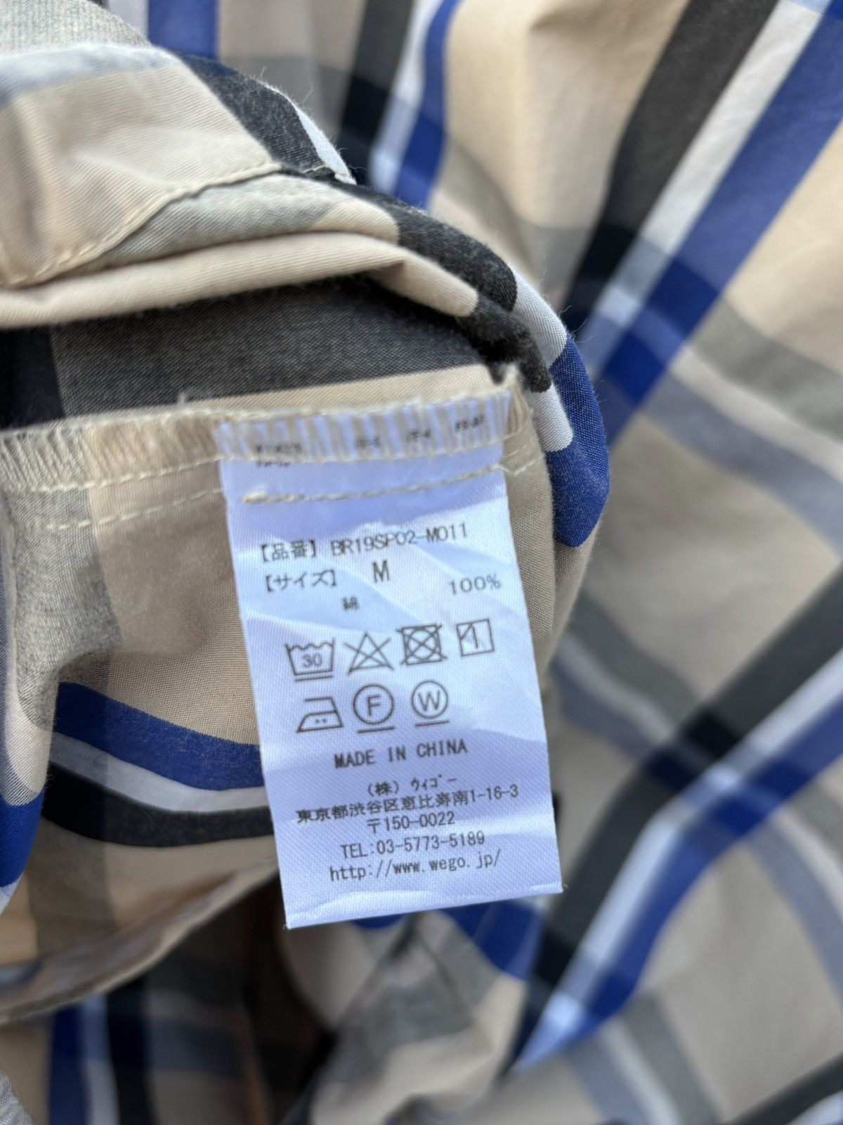 Japanese Brand Browny Nova Check Snap Button Light Jacket Size US L / EU 52-54 / 3 - 12 Thumbnail