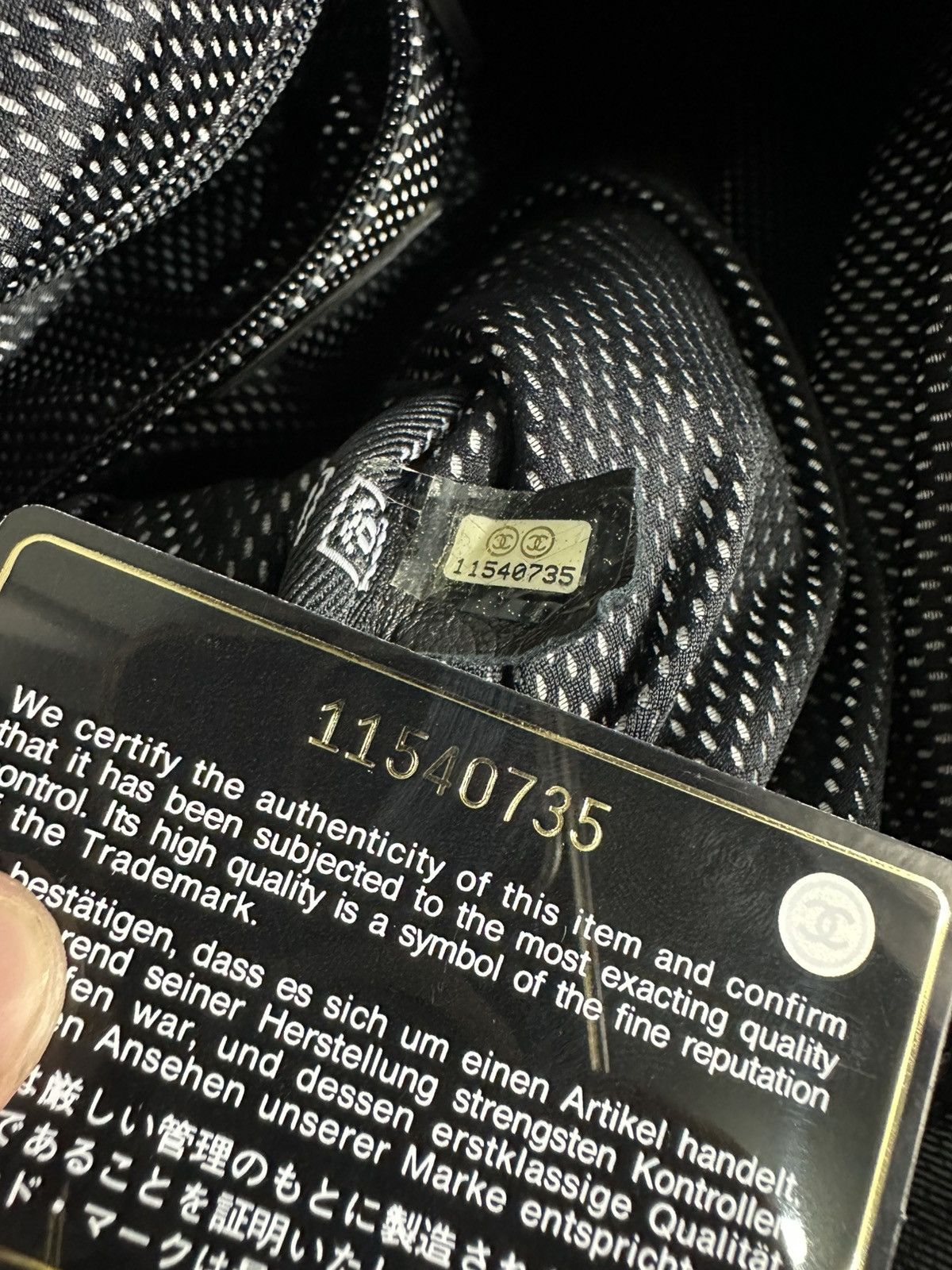 Chanel Chanel Sport Line PVC Coated Canvas Bowling Bag Size ONE SIZE - 12 Thumbnail