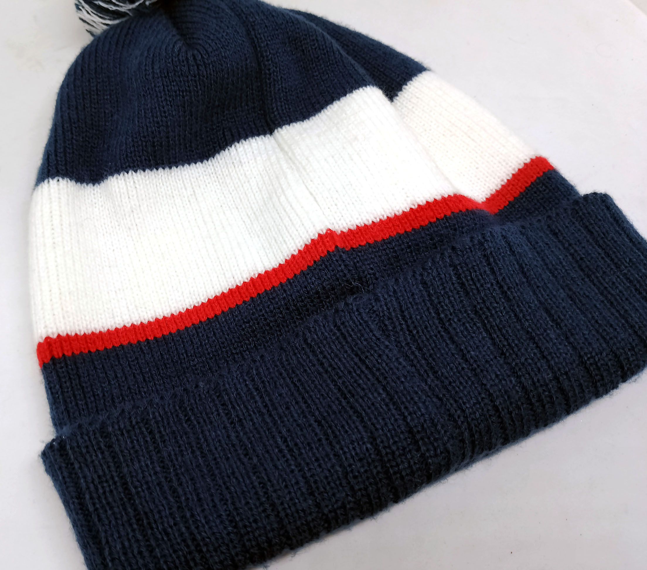 BMW BMW Motorrad Tyco Beanie Knit Hat Blue Red White Size ONE SIZE - 7 Thumbnail