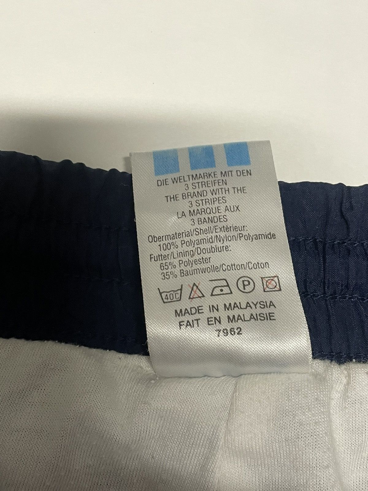 Adidas × Vintage Vintage 80s Adidas Nylon Windbreaker Pants S Size US 29 - 12 Thumbnail