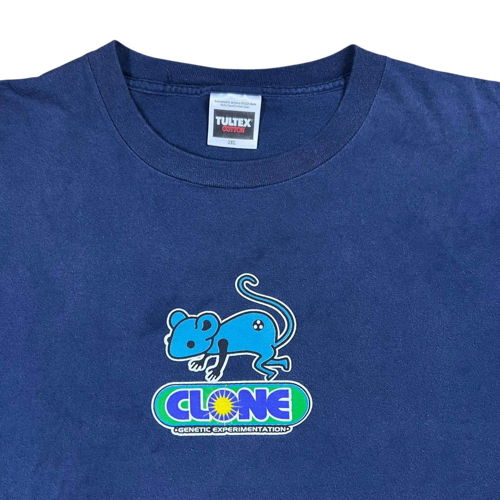 Alien Workshop × Tultex × Vintage 90s Alien Workshop Skateboards CLONE Mutation faded tee Size US XXL / EU 58 / 5 - 2 Thumbnail