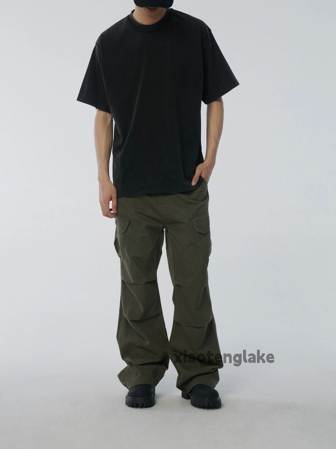 Designer × Vintage utility military tactical outdoor sports pleated cargo pants Size US 30 / EU 46 - 7 Thumbnail