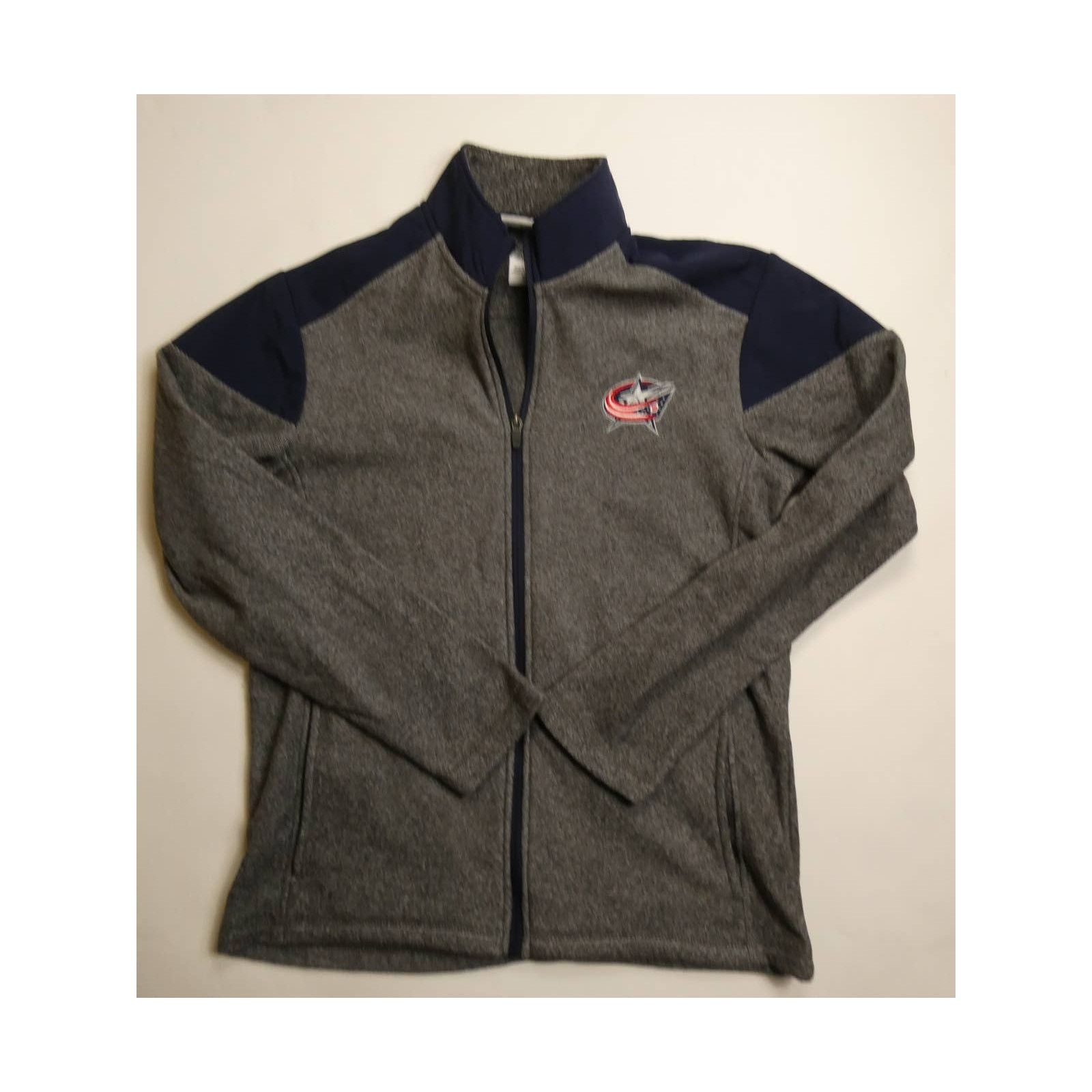 NHL Columbus Blue Jackets full zip fleece jacket, NEW, small Size US S / EU 44-46 / 1 - 1 Thumbnail