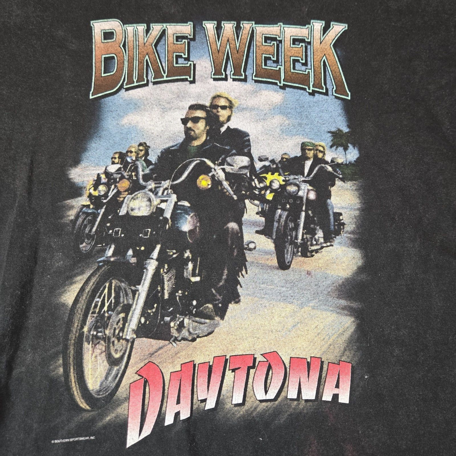 Harley Davidson 1997 Bike Week Daytona Beach T-Shirt Men’s 2XL Biker Fade Size US XXL / EU 58 / 5 - 2 Thumbnail