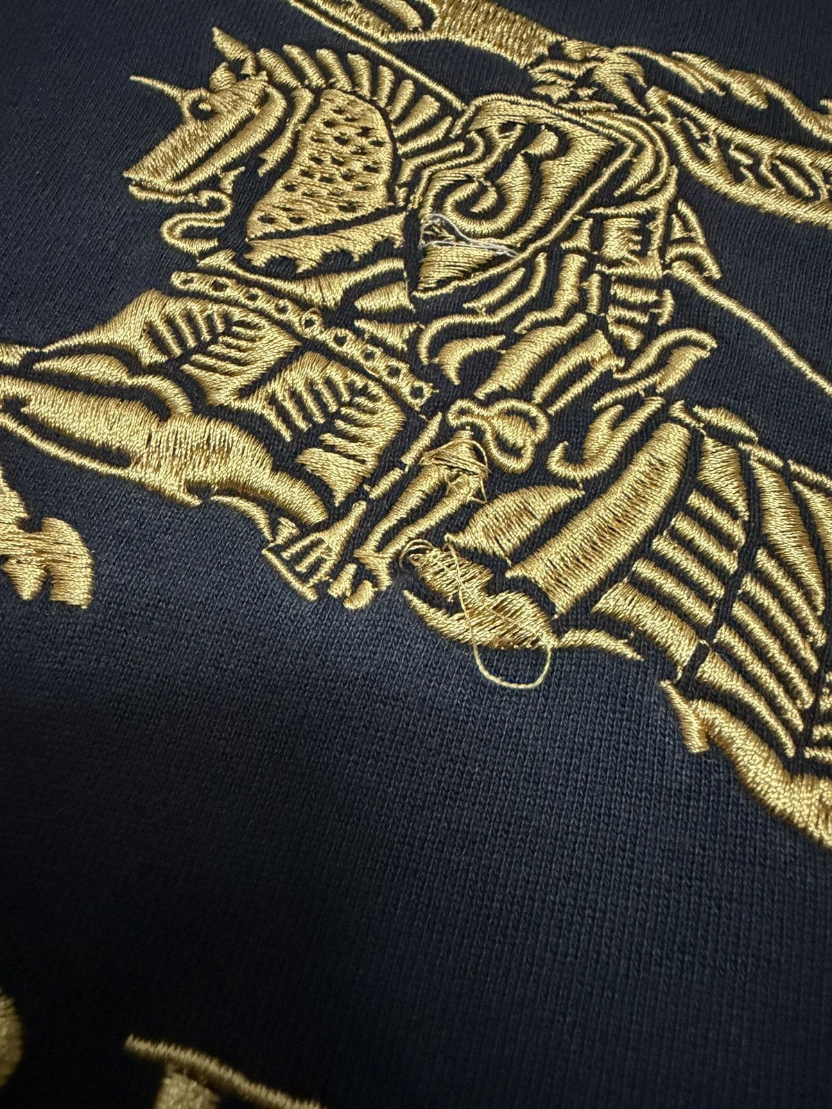 Burberry Burberry Sweatshirt Embroidered Logo Size US L / EU 52-54 / 3 - 9 Thumbnail