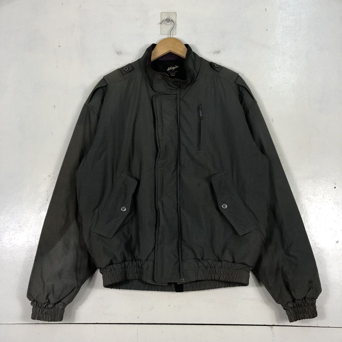 Other Vintage Kawasaki Ninja Bomber Jacket Size US M / EU 48-50 / 2 - 2 Thumbnail