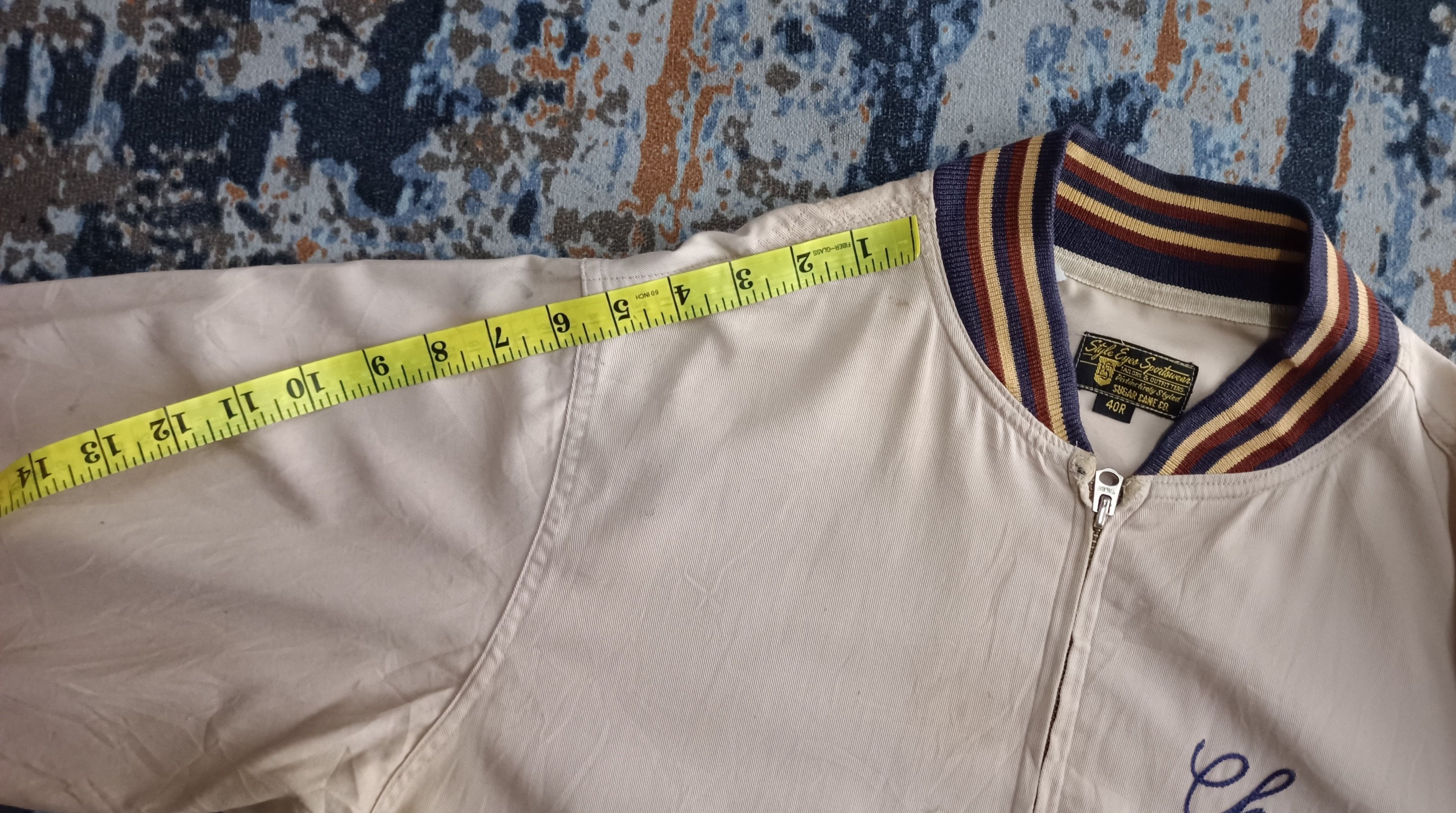 Vintage Vintage💥Sugar Cane Varsity Jacket By Toyo Enterprise Size US L / EU 52-54 / 3 - 16 Thumbnail