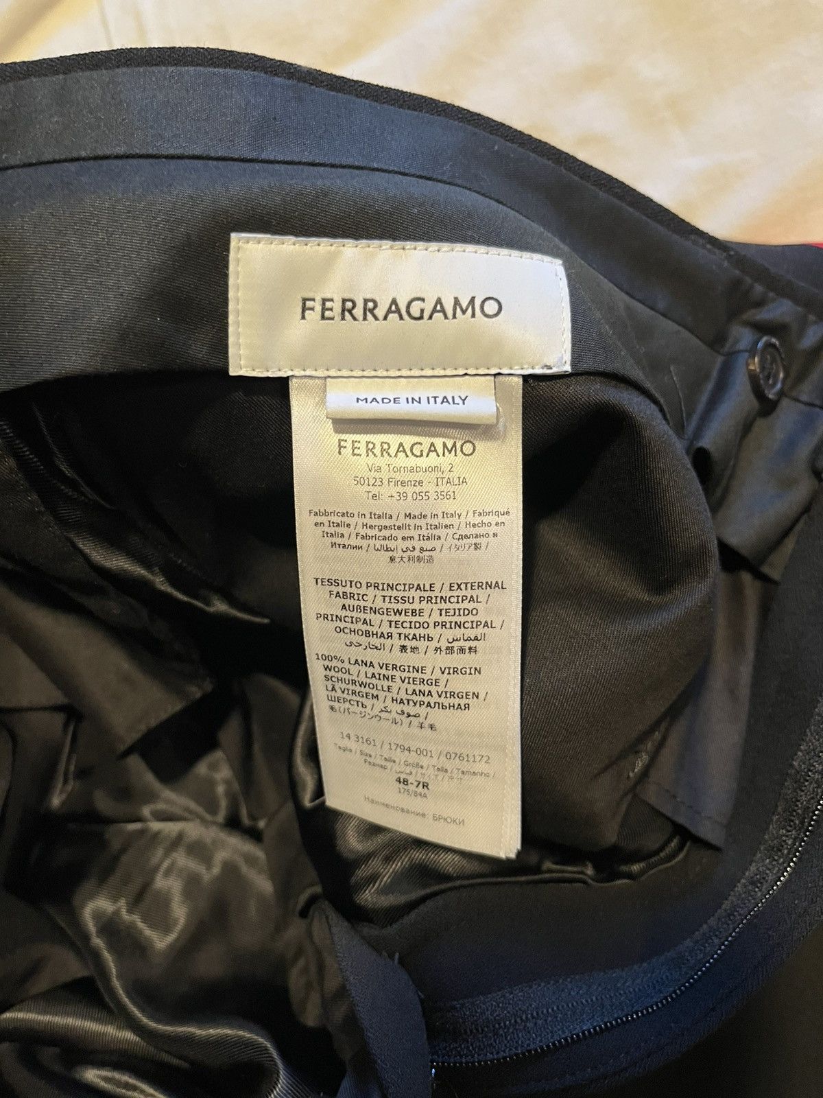 Salvatore Ferragamo Ferragamo wide leg wool pants. Size US 31 - 9 Thumbnail