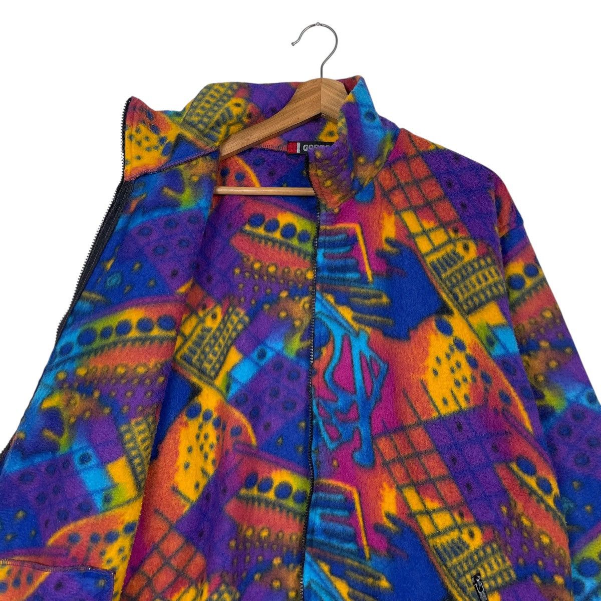 Japanese Brand Garde Multicolor Abstract Jacket Size US L / EU 52-54 / 3 - 10 Thumbnail
