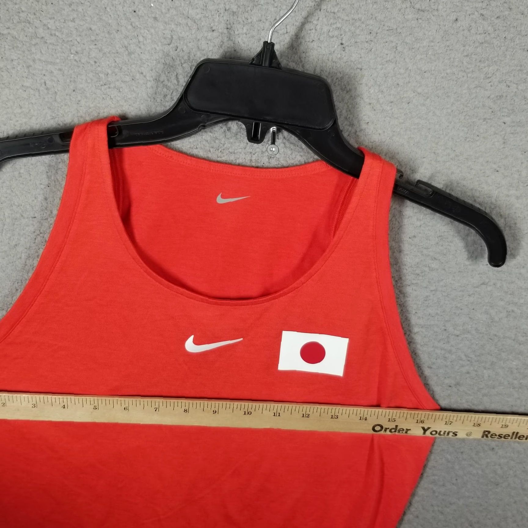 Nike Nike Japan Running Singlet Woman Small Red Track Tank Top Athletic Sports Size S / US 4 / IT 40 - 5 Thumbnail