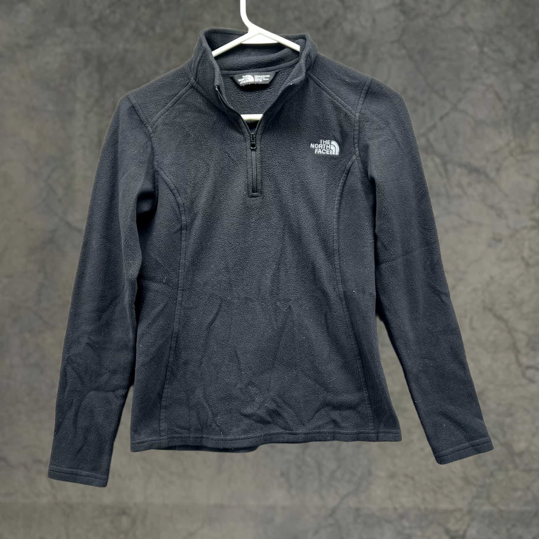 The North Face The North Face Womens Black Quarter Zip Fleece Glacier Polartec Denali - Extra Small Jacket Size XS / US 0-2 / IT 36-38 - 1 Thumbnail