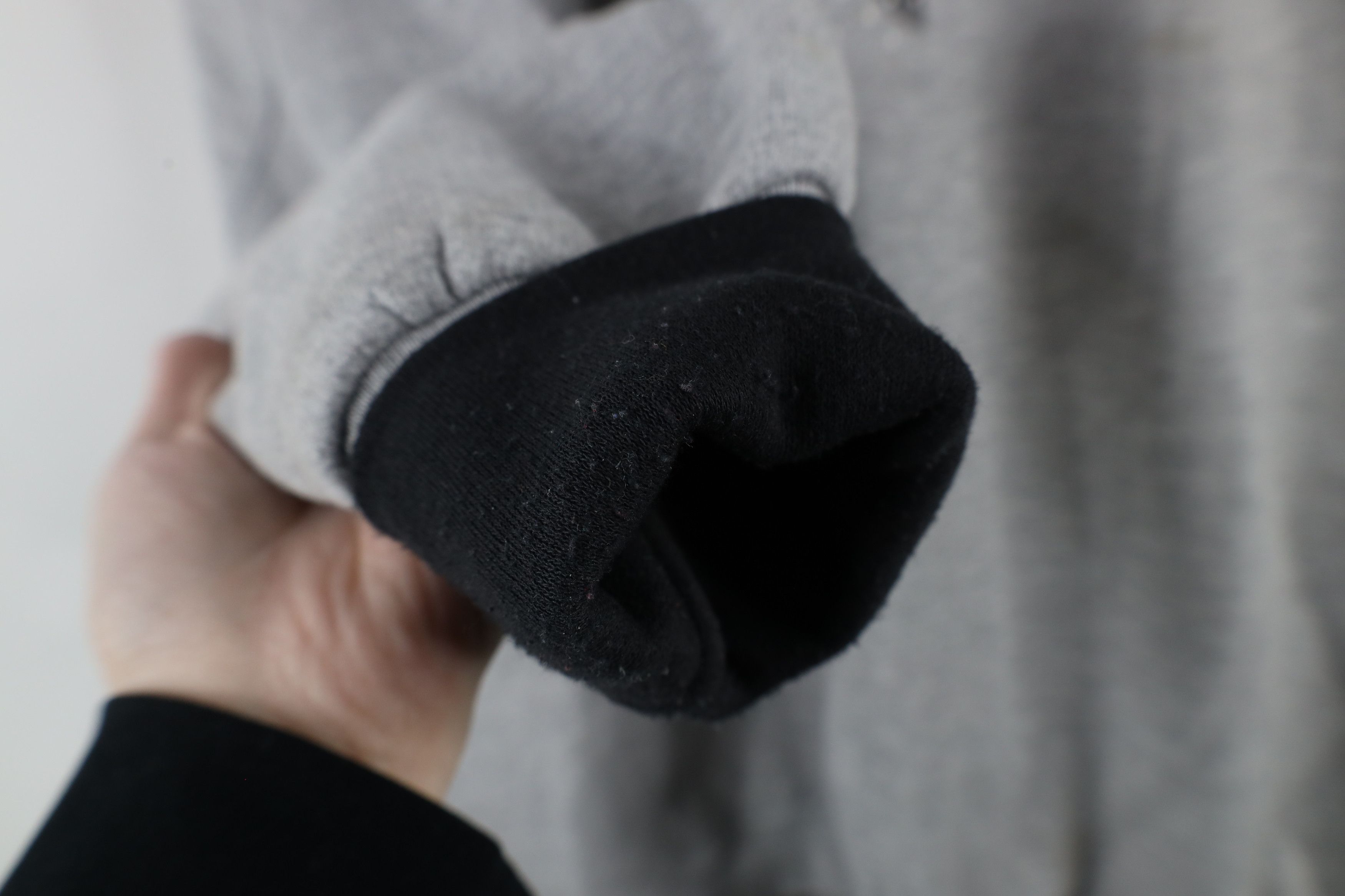 Vintage Vintage 90s Streetwear Flower Turtleneck Sweatshirt Gray Size 3XL / US 20-22 - 9 Thumbnail
