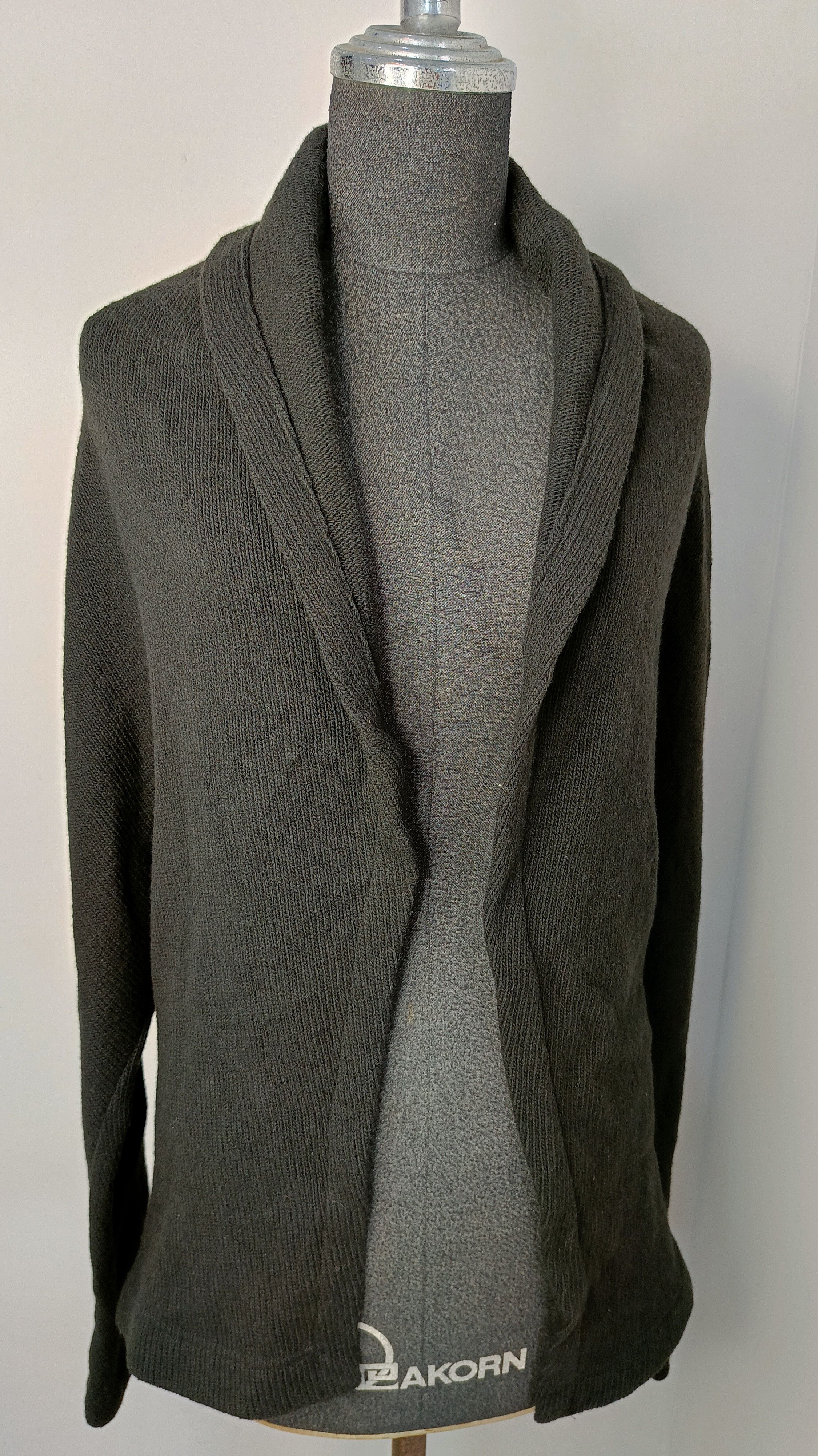 Yohji Yamamoto Yohji Yamamoto 2 Japan wool stretchable cardigan sweater vtg Size XS / US 0-2 / IT 36-38 - 4 Thumbnail