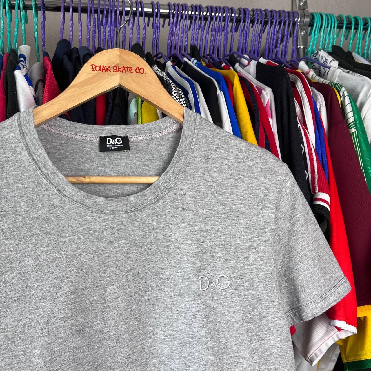 Dolce & Gabbana Dolce Gabbana Grey Basic Tshirt Size M Size US M / EU 48-50 / 2 - 1 Thumbnail