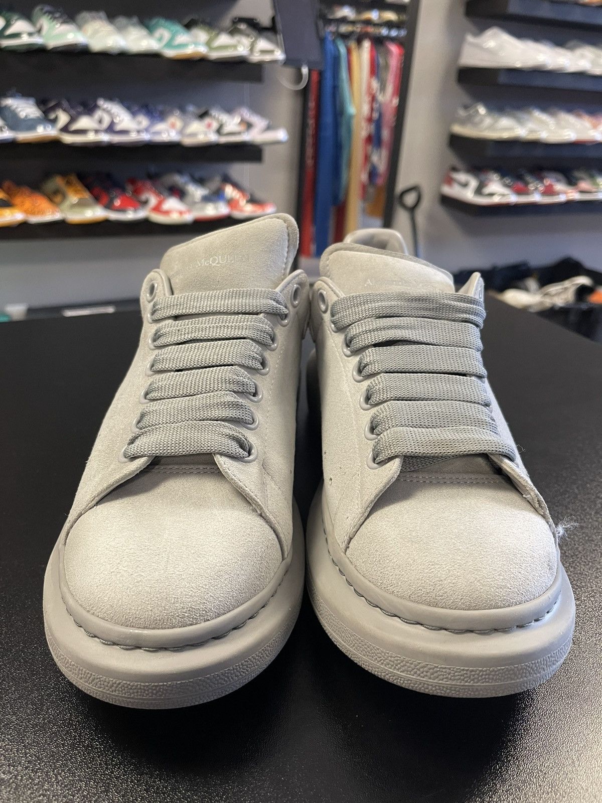 Alexander McQueen Size 8US/41EU - Alexander McQueen Oversized 'Cool Grey” Size US 8 / EU 41 - 2 Thumbnail