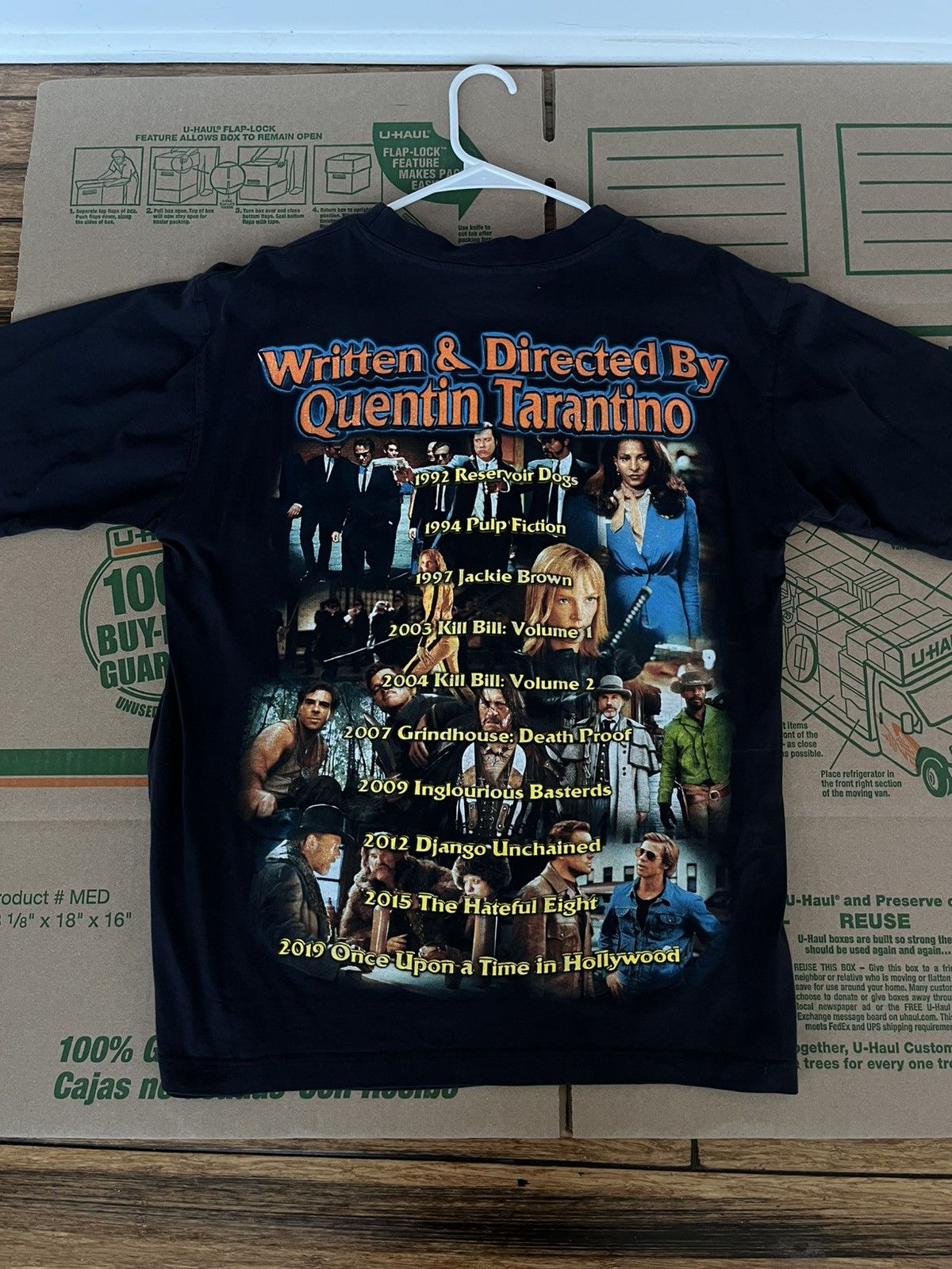 Marino Morwood Marino Morwood Quentin Tarantino movie graphic tee Size US M / EU 48-50 / 2 - 3 Thumbnail