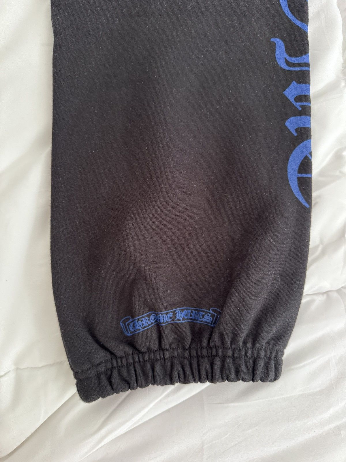 Chrome Hearts Chrome Hearts Horseshoe Logo Sweatpants in Black/Blue size L Size US 34 / EU 50 - 9 Thumbnail