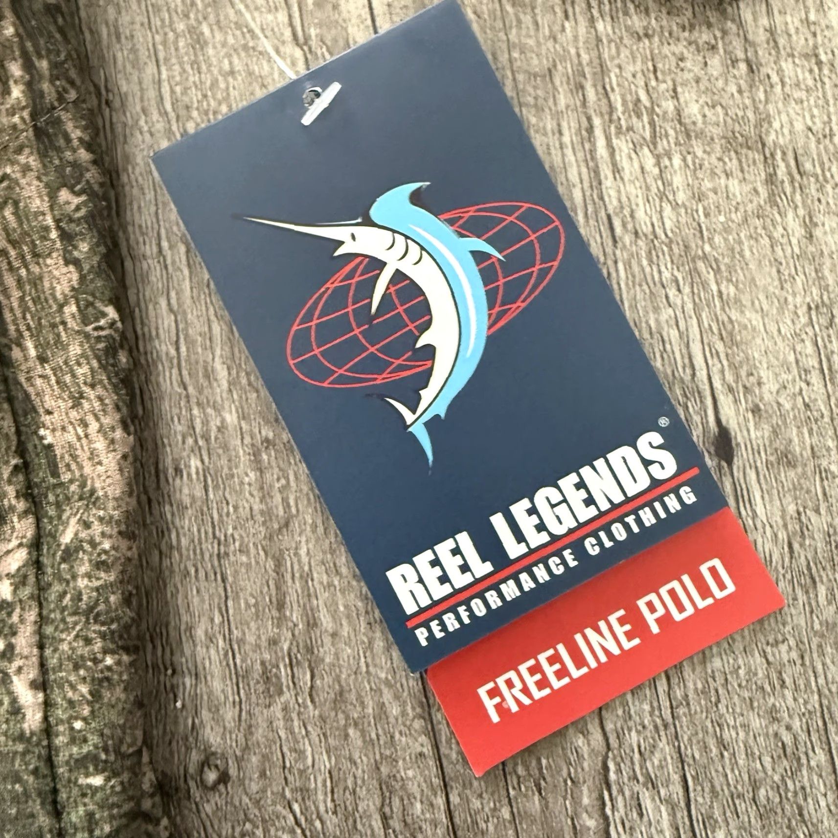 Vintage Reel Legends Freeline Polo Men XL Woodland Performance UPF 30 Wicking Vented NEW Size US XL / EU 56 / 4 - 2 Thumbnail
