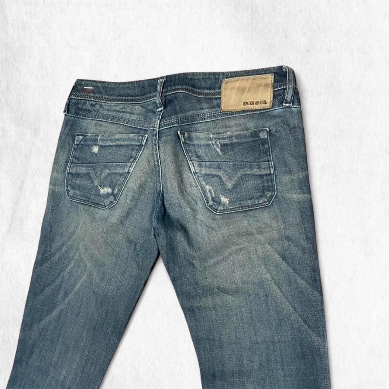 Diesel Diesel VTG LOWKY lowrise dirty wash slim 27x32 Size 27" / US 4 / IT 40 - 6 Thumbnail