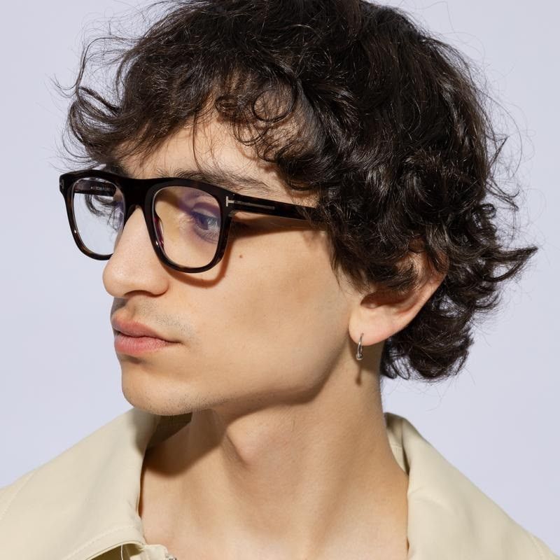 Tom Ford Tom Ford Men Eyeglasses Square FT5939-B 001 NEW AUTHENTIC Size ONE SIZE - 9 Thumbnail