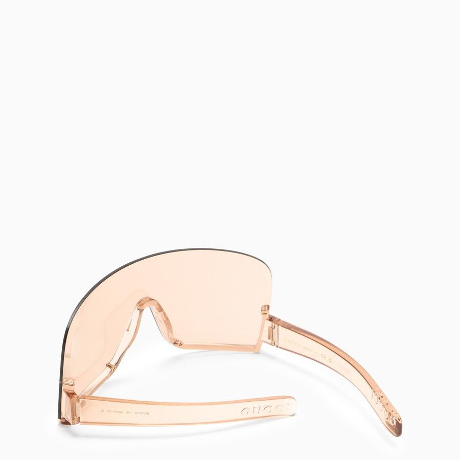 Gucci o1d2blof0824 Size: OS / Masked Sunglasses in Pink Size ONE SIZE - 3 Thumbnail