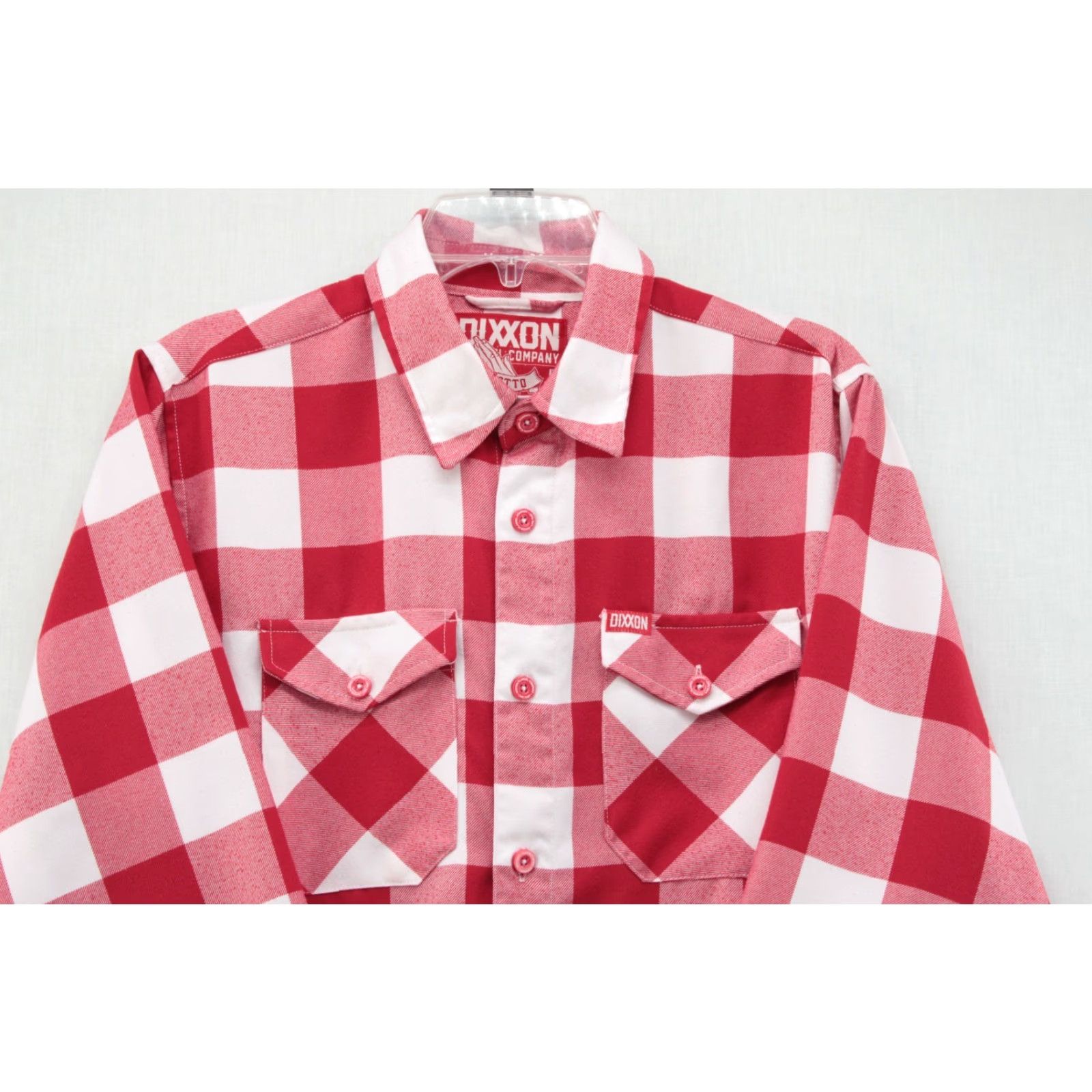 Vintage DIXXON Flannel The Otto Shirt Mens M Red Plaid Long Sleeve Button-Up Gorpcore Size US M / EU 48-50 / 2 - 2 Thumbnail