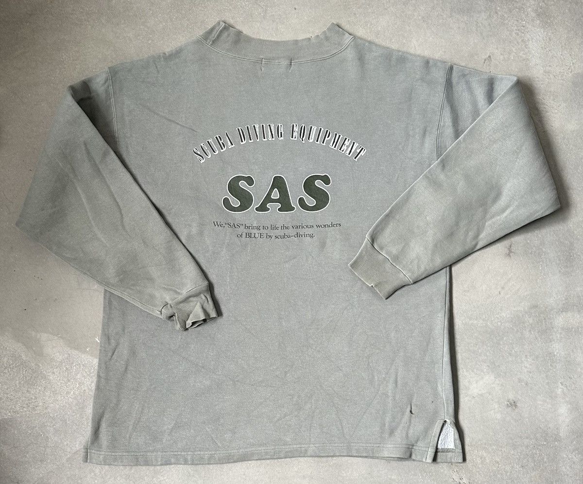 Vintage VINTAGE SCUBA DIVING SAS EQUIPMENT SWEATSHIRT Size US L / EU 52-54 / 3 - 1 Thumbnail