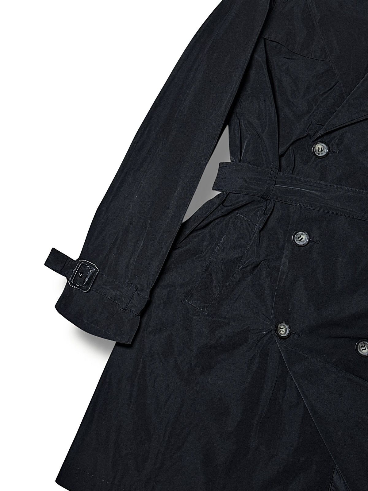 Diesel Diesel Black Gold Trench Coat Jacket Size S / US 4 / IT 40 - 7 Thumbnail