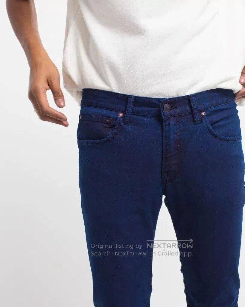 Blue Blue Japan blue blue japan indigo dyed stretch twill pants. Size US 31 - 8 Thumbnail