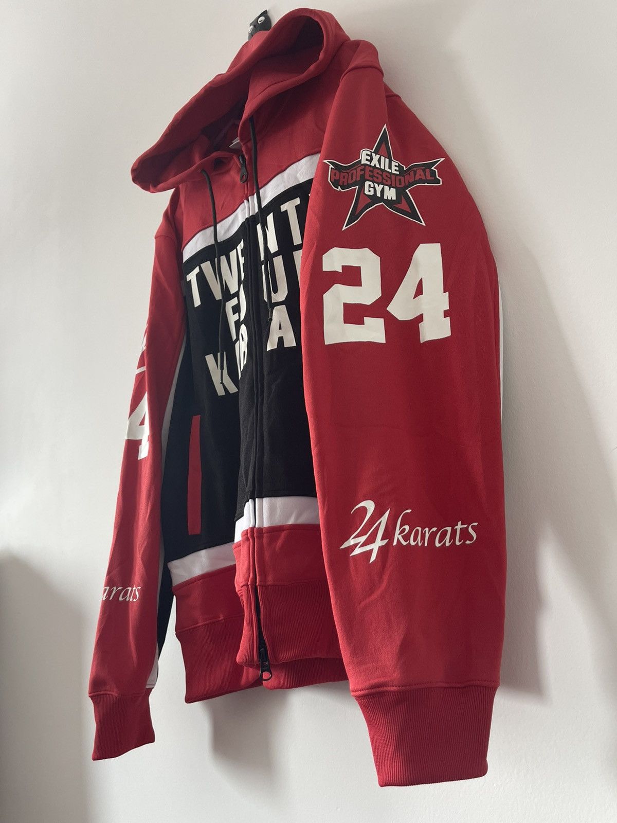 Japanese Brand Rare 24KARATS x EXILE PROFESSIONAL GYM Full Set Track Hoodie Size US M / EU 48-50 / 2 - 4 Thumbnail