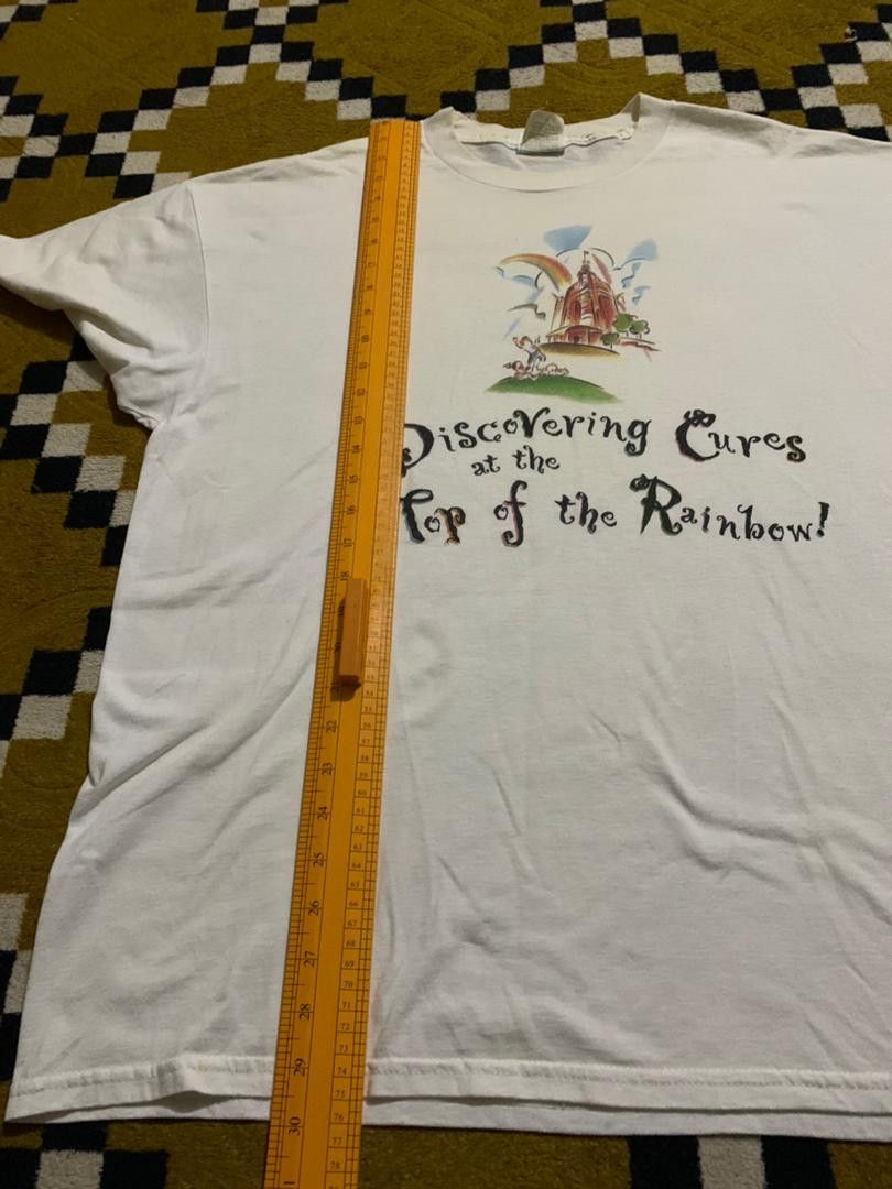Vintage e30 Vintage 90s University DISCOVERING CURES TOP OF Size US L / EU 52-54 / 3 - 8 Thumbnail