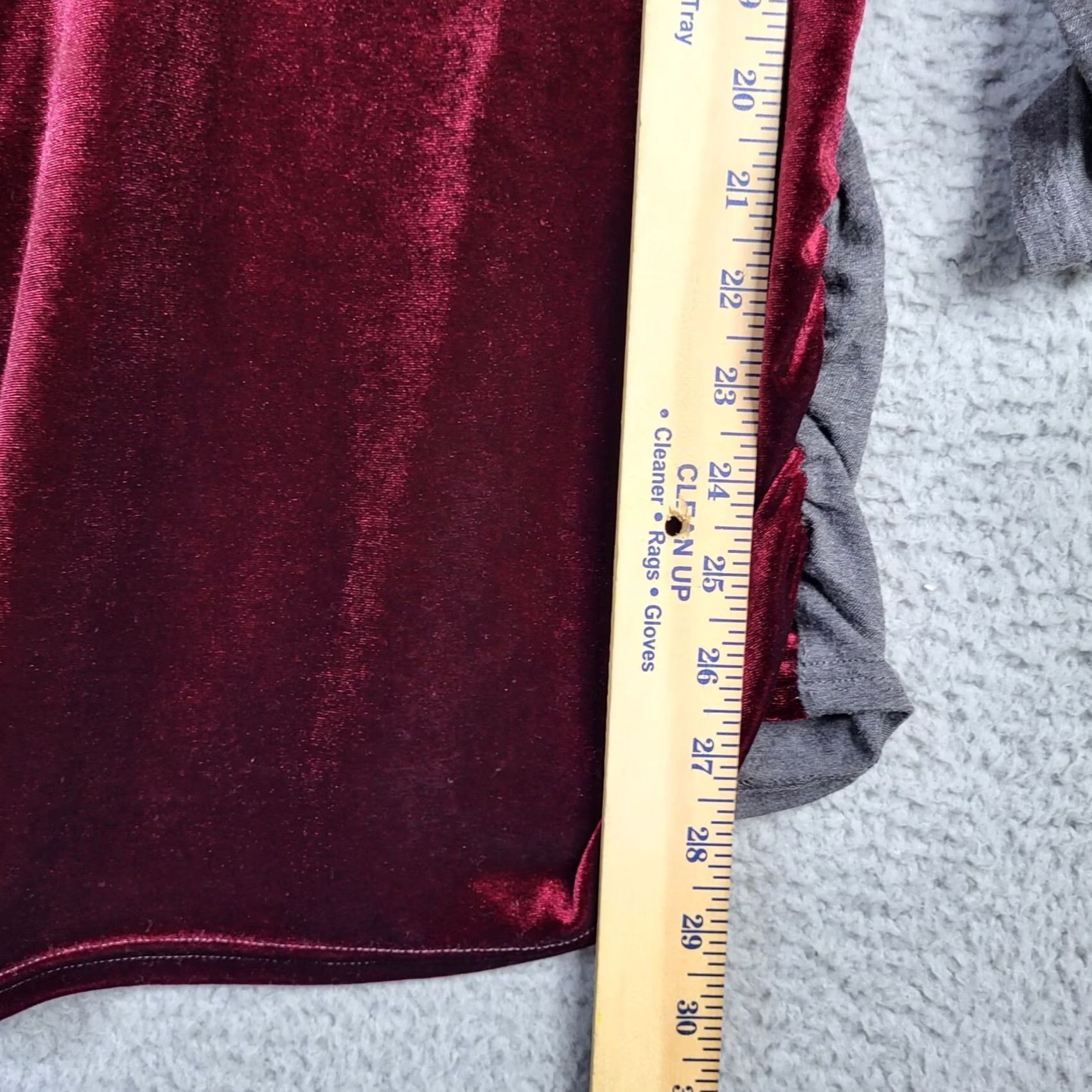 Vintage Sundance Velour Top Women's Round Neck Size M Gray Cotton Blend Polyester Spandex Regular Long Sleeve Satin Velour Jersey Basic All Seasons Vintage No Size M / US 6-8 / IT 42-44 - 3 Thumbnail