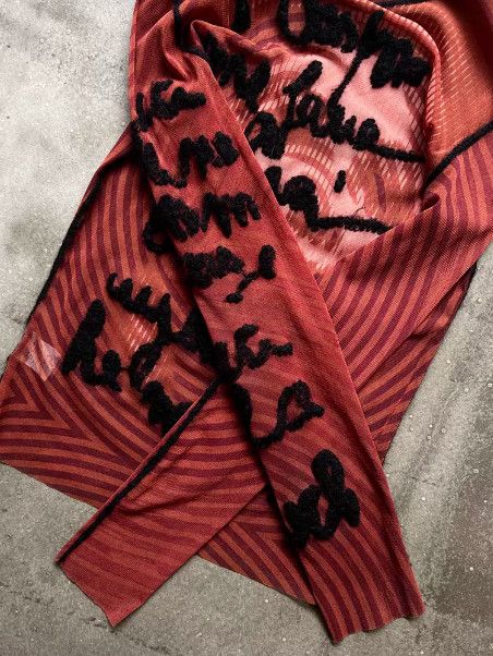 Jean Paul Gaultier Jean Paul Gaultier Portrait & Poetry Mesh Top Size US M / EU 48-50 / 2 - 3 Thumbnail