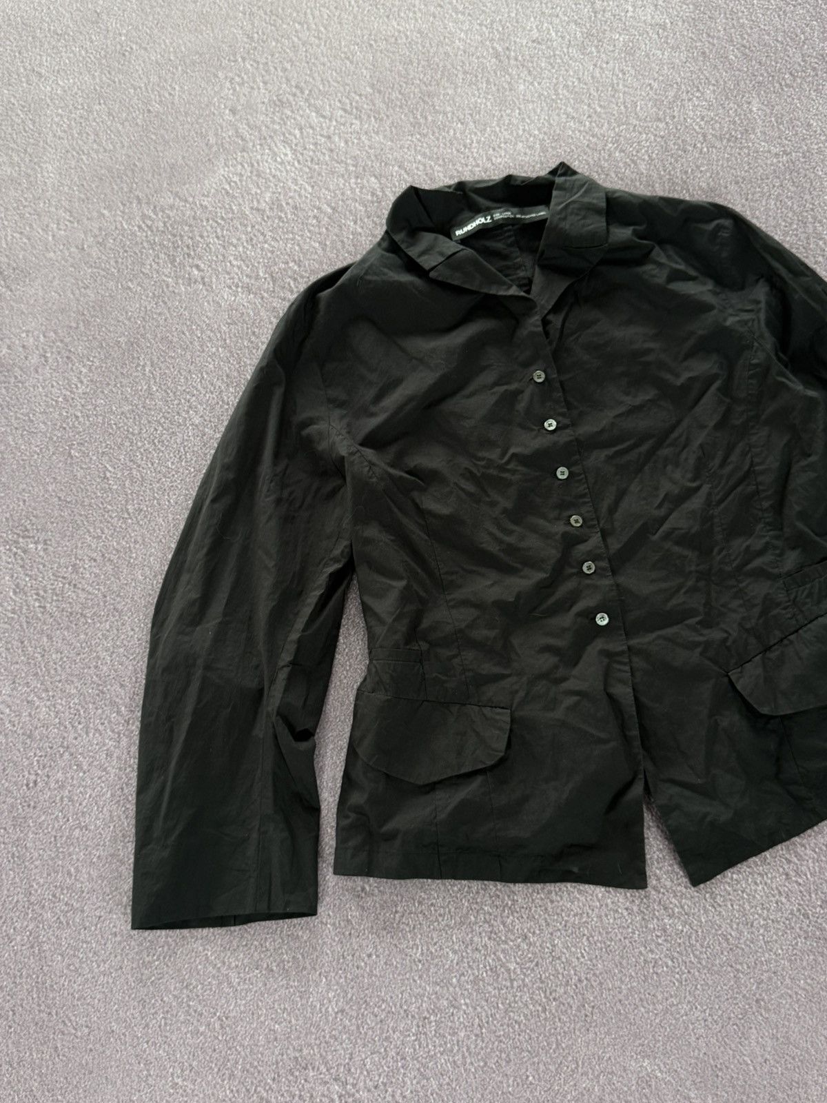 Rundholz Rundholz Avant Garde Abstract Goth Vibe Button Up Shirt Size L / US 10 / IT 46 - 4 Thumbnail