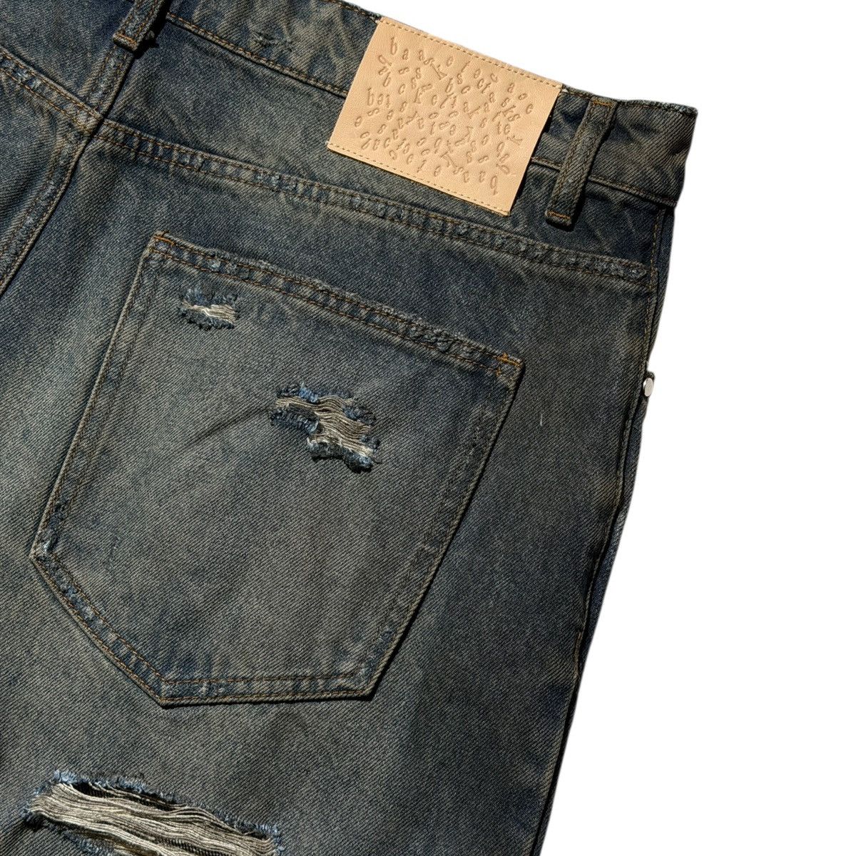 basketcase gallery Mud waah baggy distressed denim Size US 38 / EU 54 - 3 Thumbnail