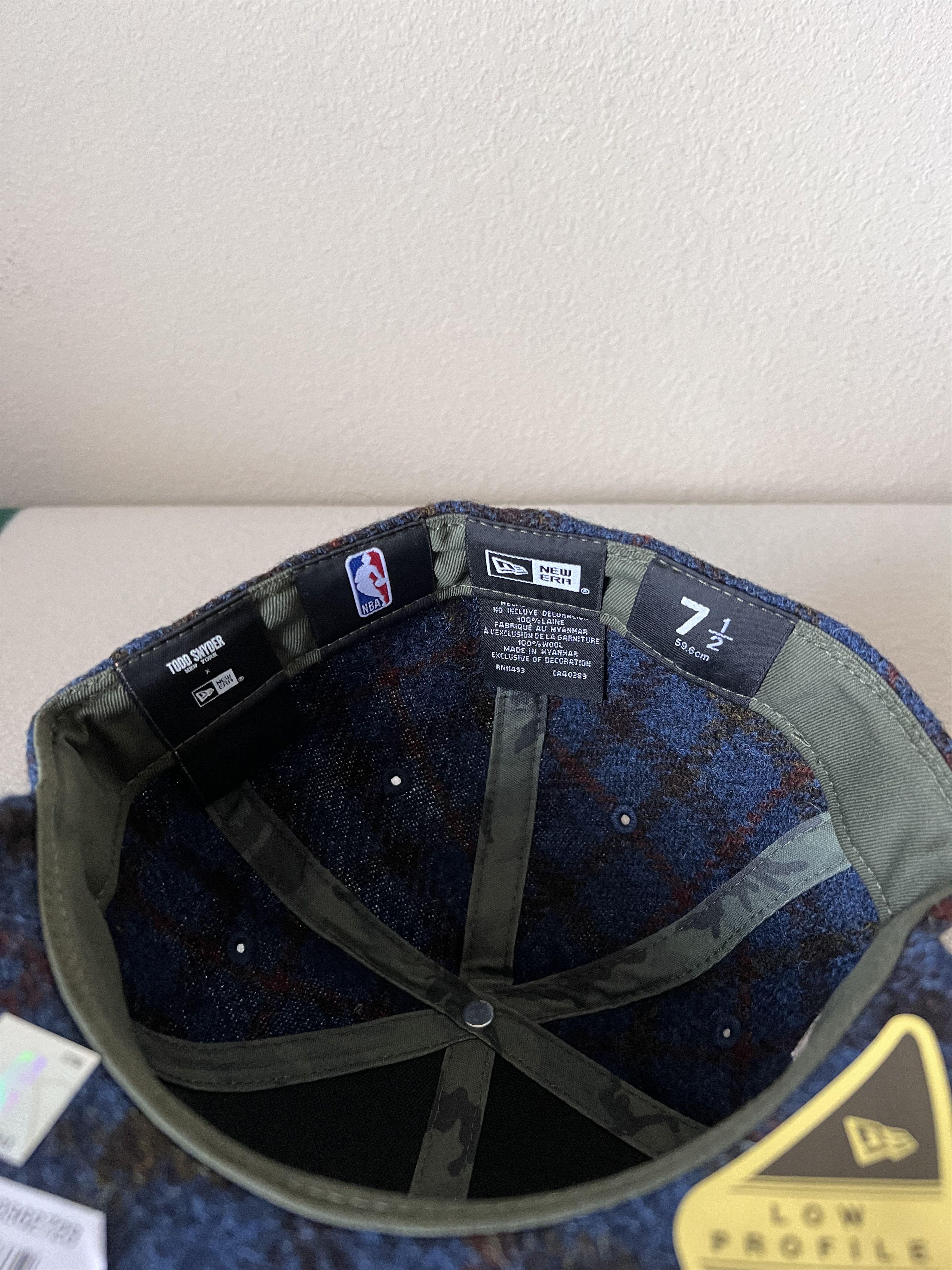NBA 7 1/2 Todd Snyder New Era Los Angeles Lakers 59FIFTY Hat Size ONE SIZE - 5 Thumbnail