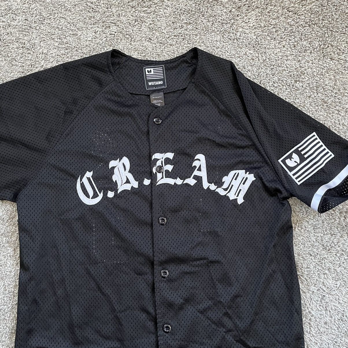 Wu-Tang Clan 🔴Wu-Tang Baseball Jersey Size Medium Rare Black WuTang Rza Size US M / EU 48-50 / 2 - 11 Thumbnail