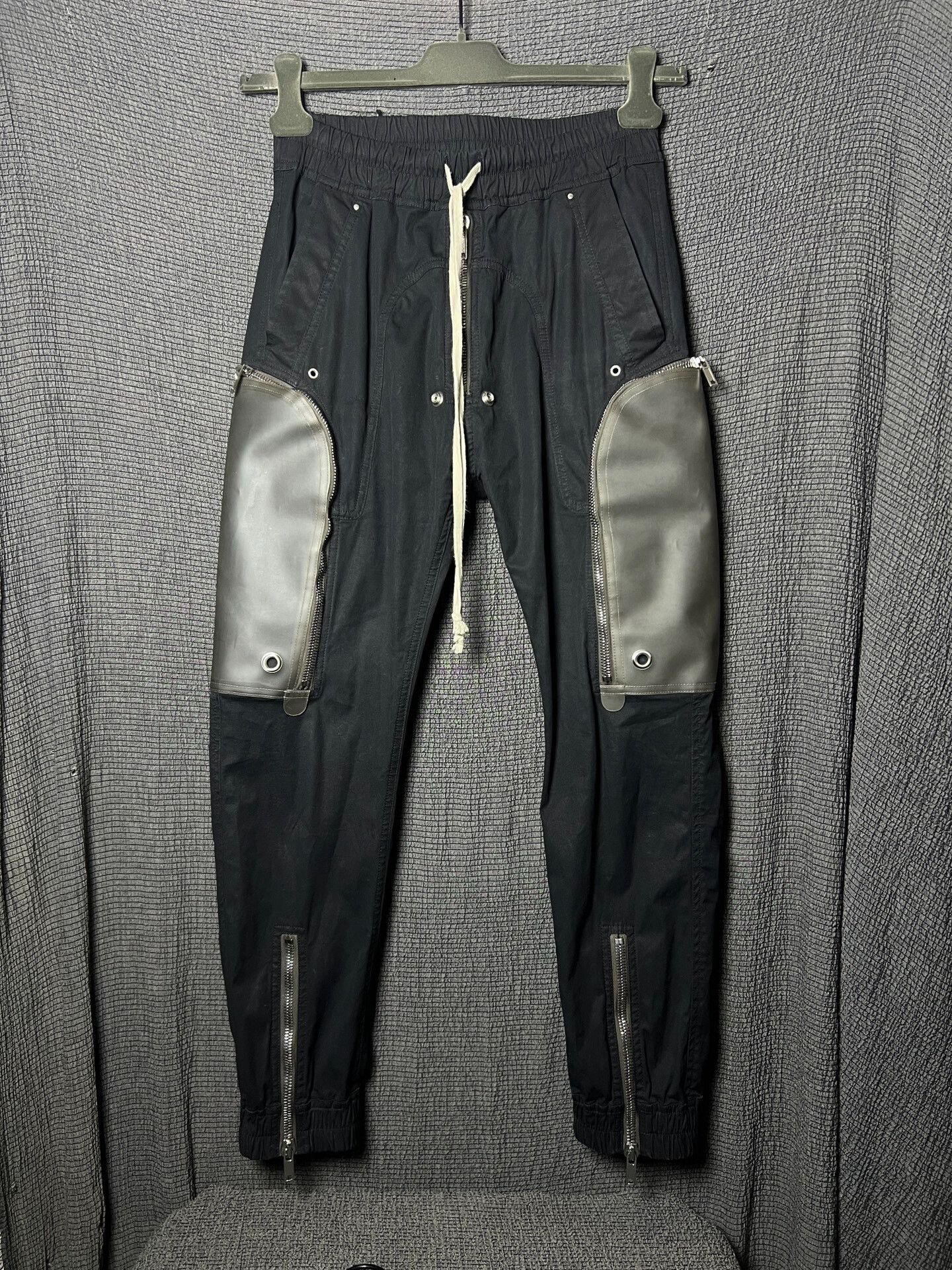 Rick Owens Rick Owens Black Five Zipper Pants Size US 32 / EU 48 - 1 Thumbnail