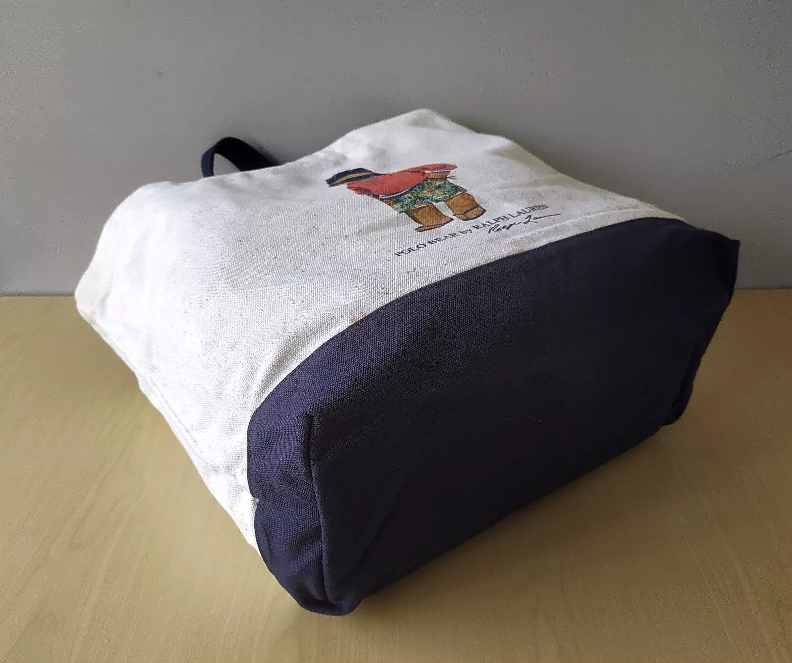Polo Ralph Lauren Polo Ralph Lauren Polo Bear canvas tote bag IFD 8053 Size ONE SIZE - 6 Thumbnail