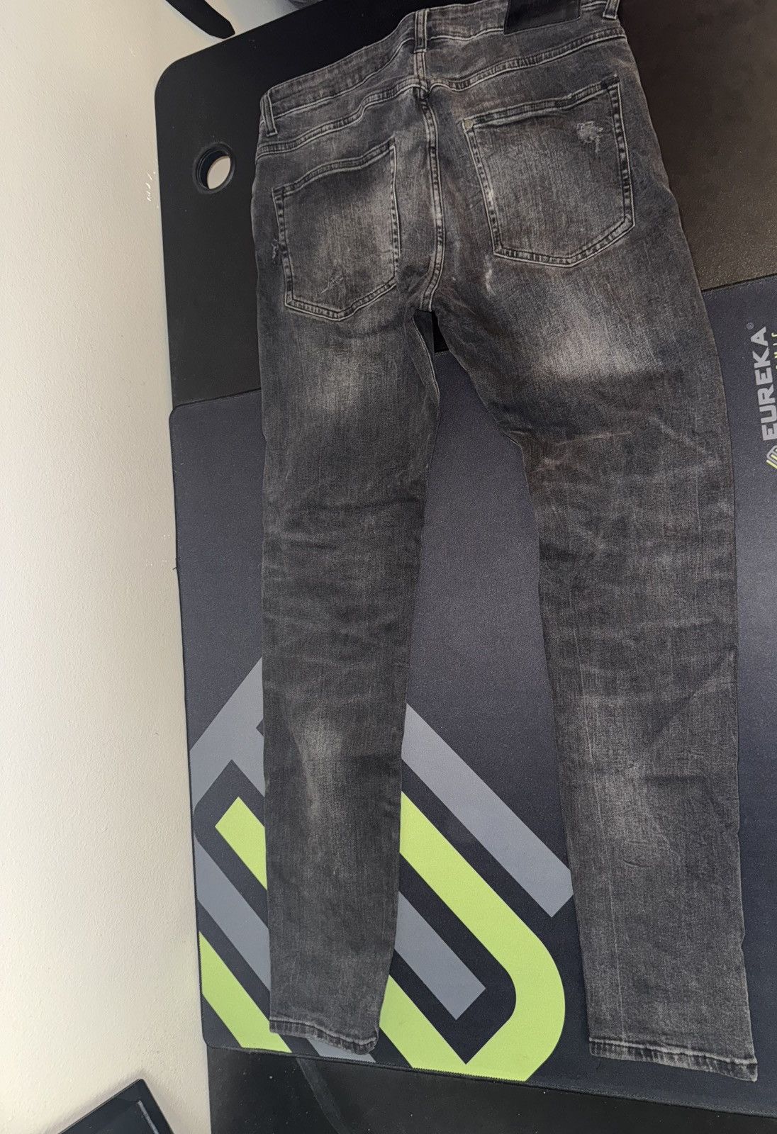 Other Men Black Ripped Skinny Jeans Size US 32 / EU 48 - 10 Thumbnail