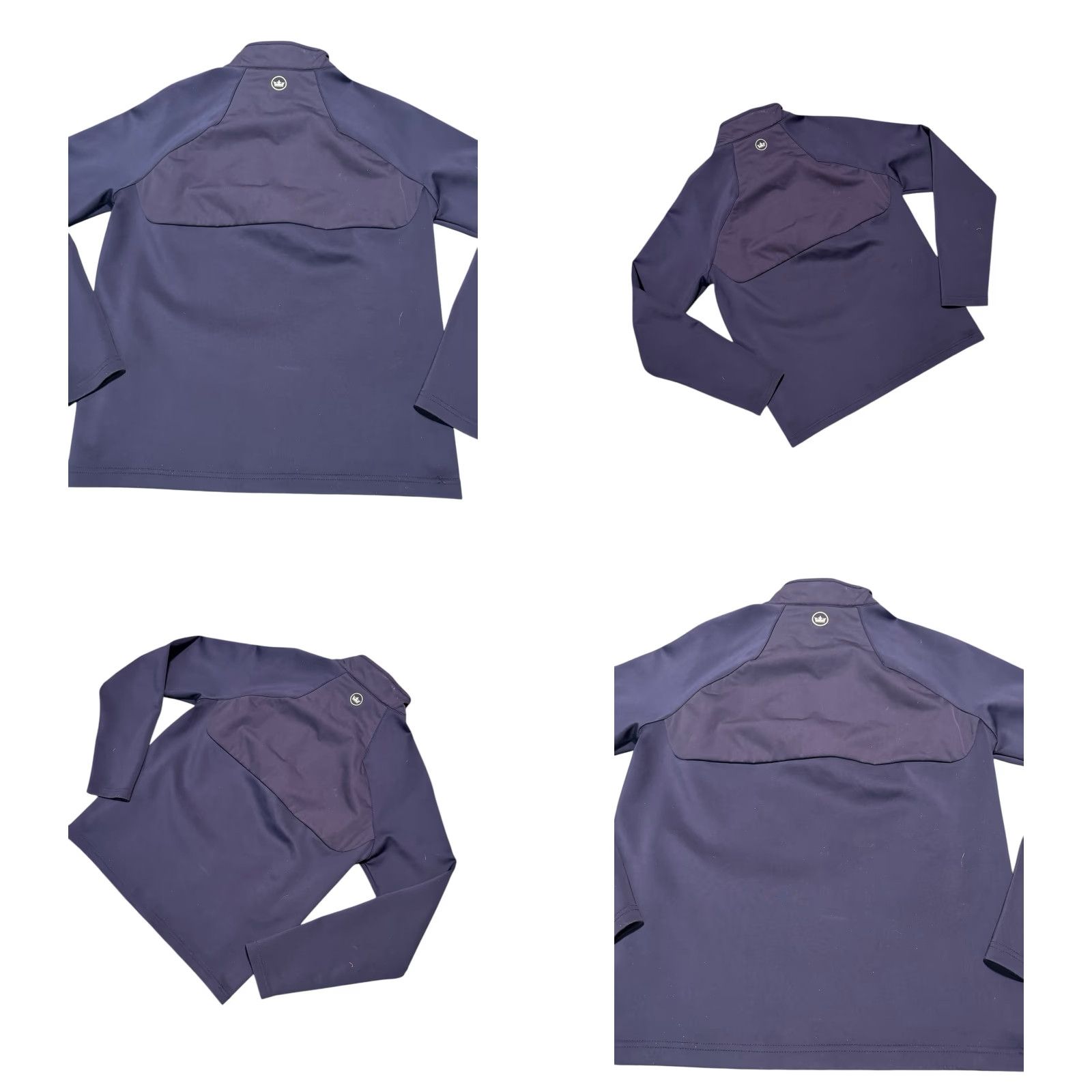 Peter Millar Peter Millar Crown Hyperlight Weld Hybrid 1/4 Zip Pullover Mens Golf Navy Small Size US S / EU 44-46 / 1 - 8 Thumbnail