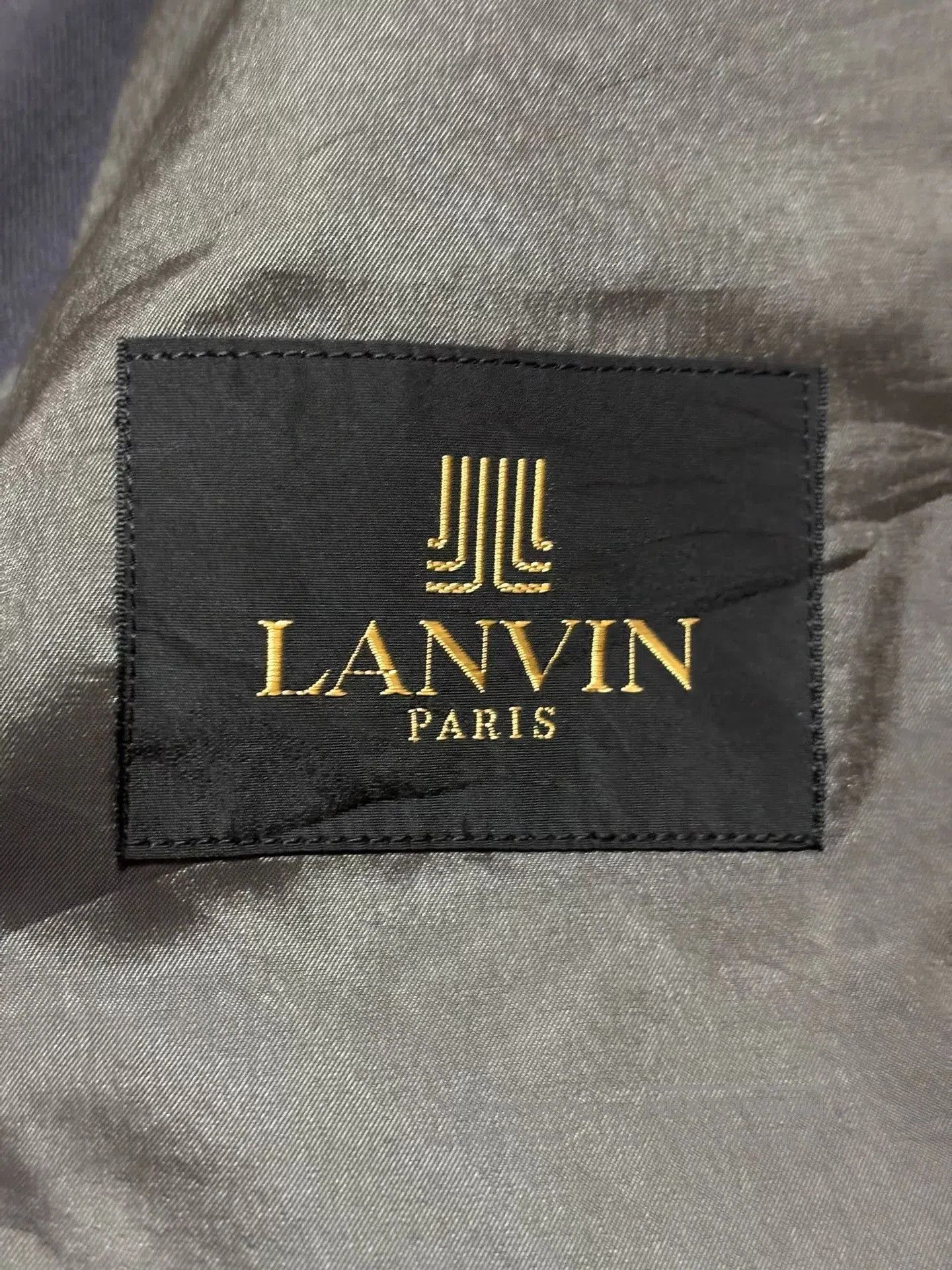 Lanvin LAVIN Men's Wool Double-Breasted Suit. Size US M / EU 48-50 / 2 - 8 Thumbnail
