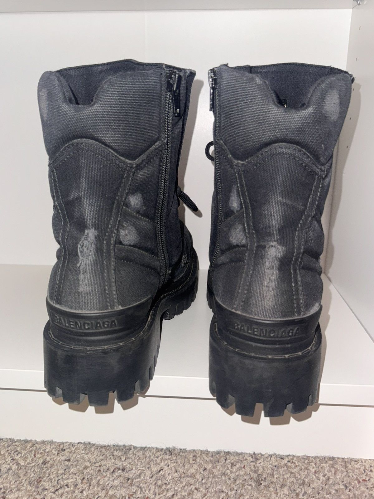 Balenciaga Balenciaga Canvas Strike Boots Size US 8 / EU 41 - 3 Thumbnail