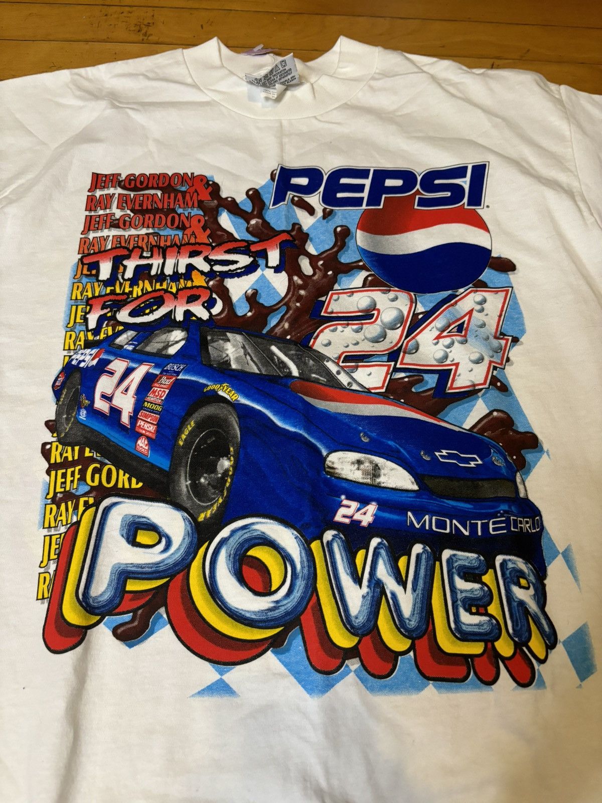 NASCAR × Vintage 90s Jeff Gordon chase Pepsi nascar shirt Size US XL / EU 56 / 4 - 2 Thumbnail