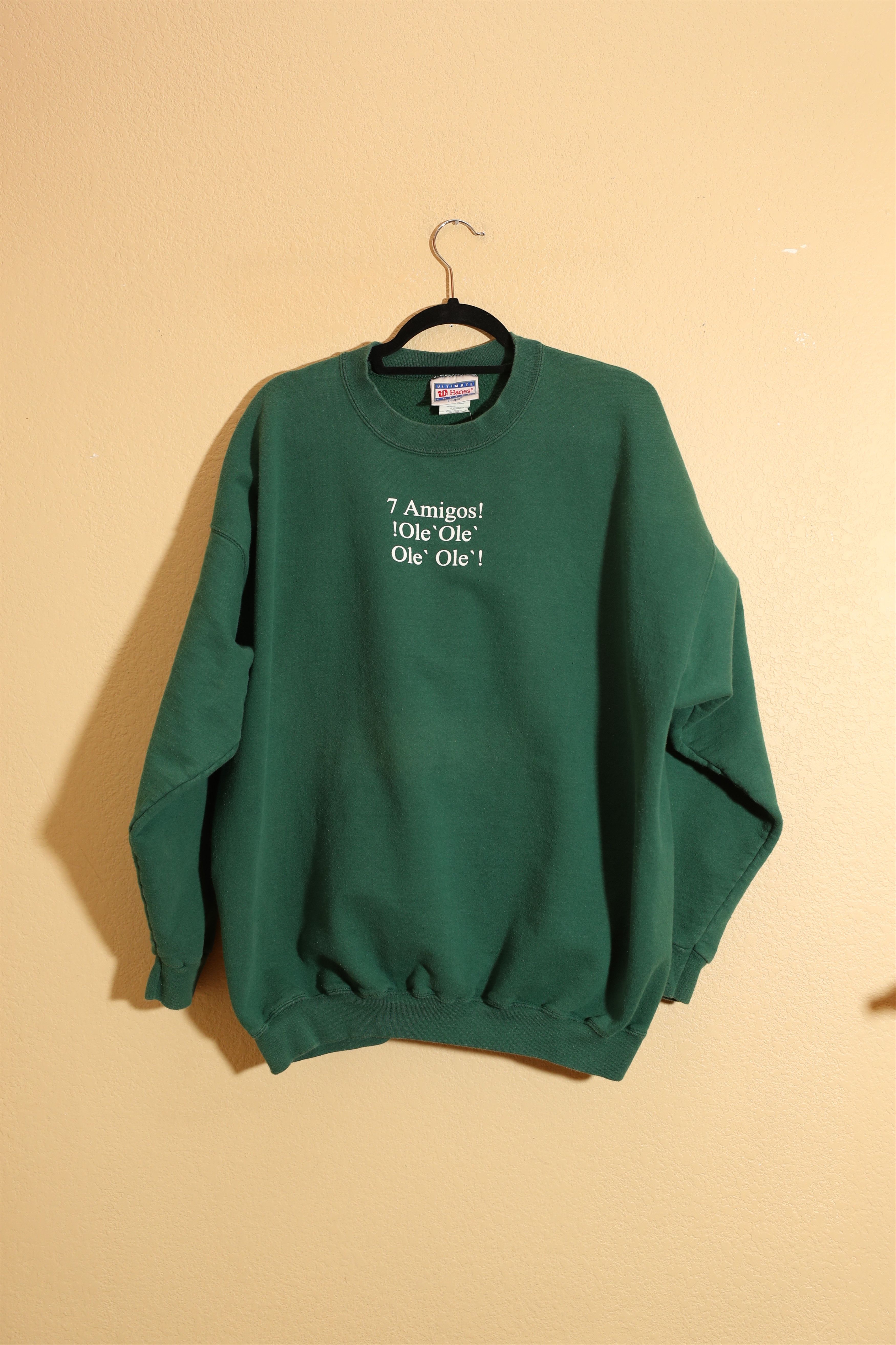 Hanes × Vintage 7 amigos ole ole ole Margaritaville Crewneck Sweatshirt (XL) Size US XL / EU 56 / 4 - 1 Thumbnail