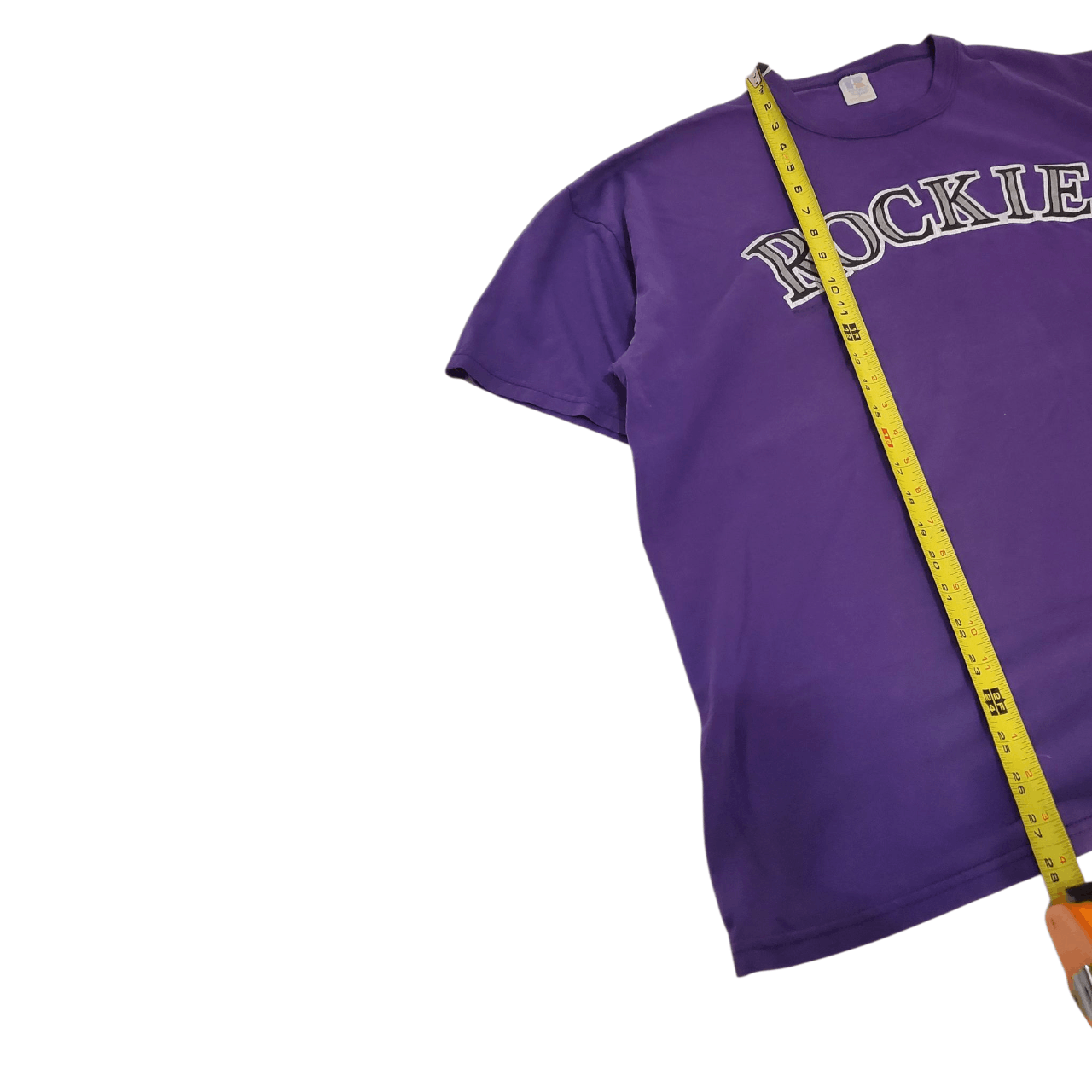Vintage 90s Rockies Arc Script Logo T-Shirt Size US L / EU 52-54 / 3 - 6 Thumbnail