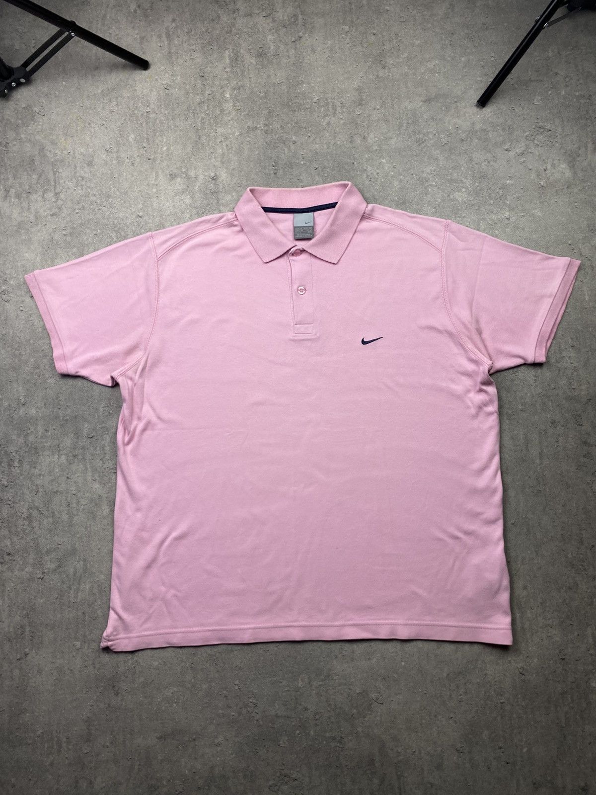 Nike Nike Vintage 90’s rare polo golf pink tee streetwear luxury Size US XXL / EU 58 / 5 - 1 Thumbnail