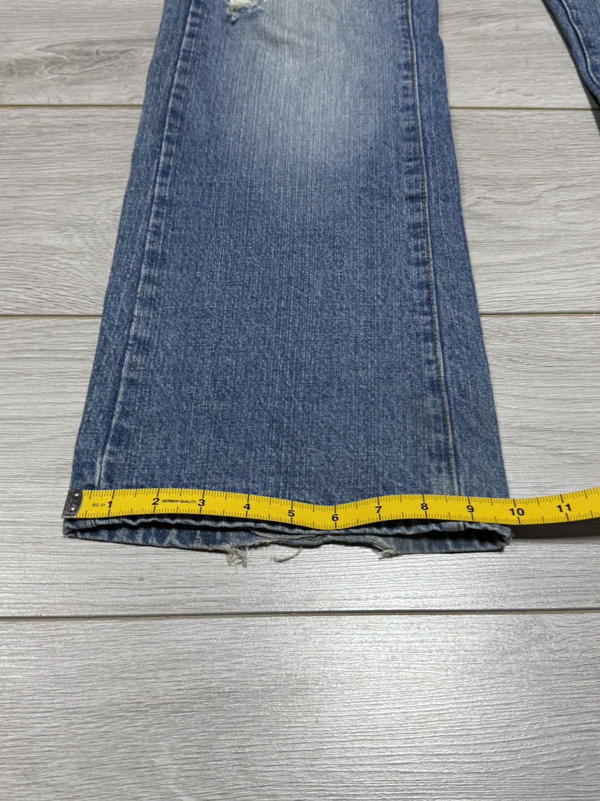 Katharine Hamnett London Katharine Hamnett big logo H flared jeans pants Size US 32 / EU 48 - 10 Thumbnail